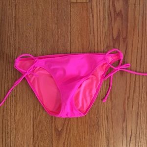 Victoria’s Secret Hot Pink String Bikini Bottom